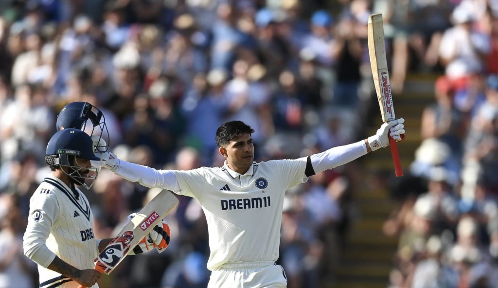 Shubman Gill 2 July 2025 Gareth Copley Getty Images