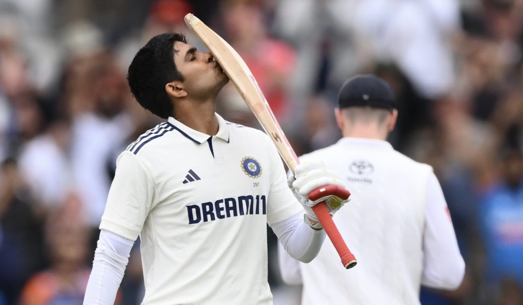 Shubman Gill 27 July 2025 Stu Forster Getty Images