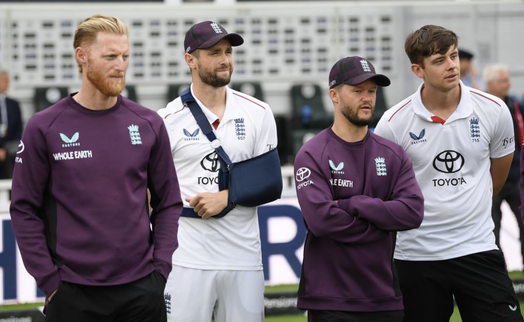 England dejected Gareth Copley Getty Images