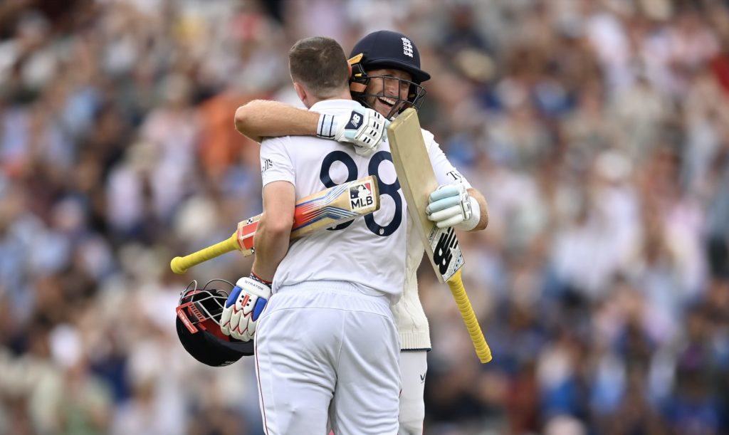 Harry Brook Joe Root 3 August 2025 Gareth Copley:Getty Images)