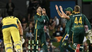 Keshav Maharaj five wickets 19 Aug 2025 Emily Barker Getty Images