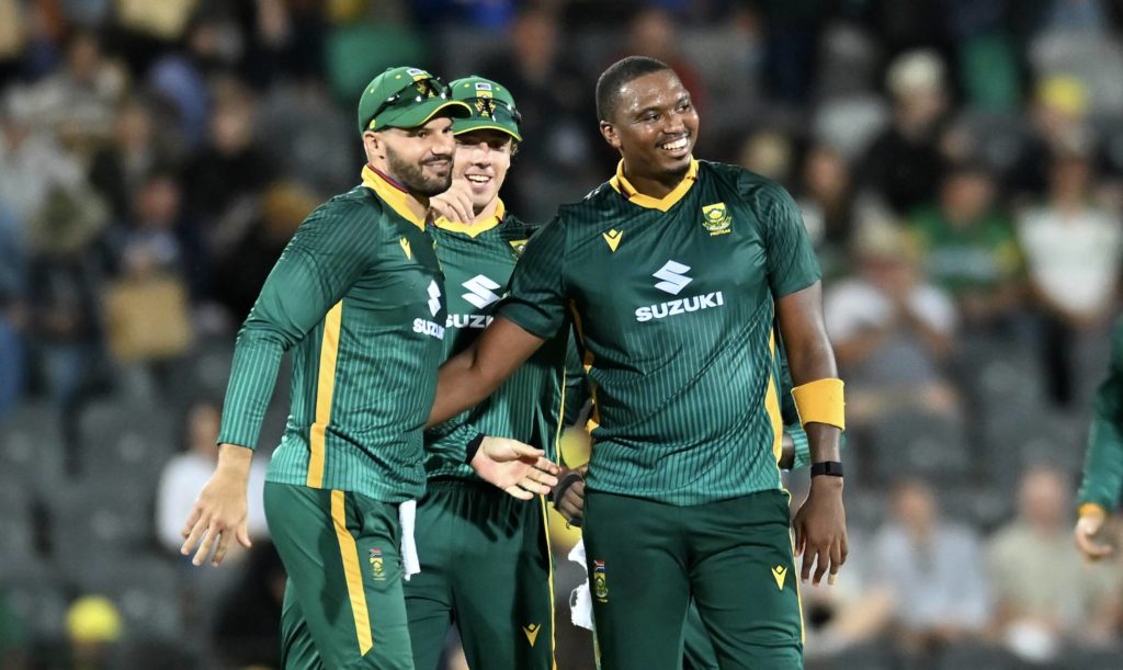 Lungi Ngidi smiles 22 Aug Albert Perez Getty Images
