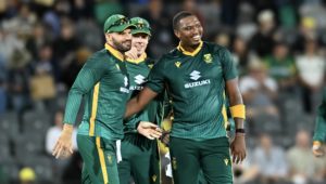 Lungi Ngidi smiles 22 Aug Albert Perez Getty Images