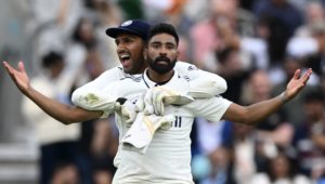 Mohammed Siraj 4 Aug 2025 Stu Forster Getty Images