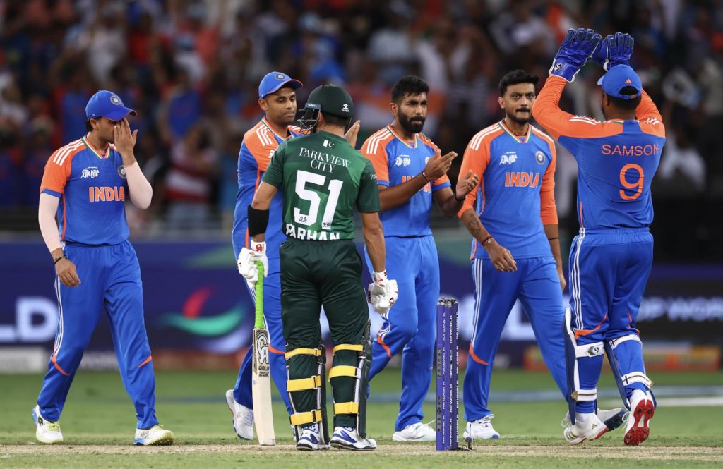 Jasprit Bumrah Mohammad Hari 14 September 2025 Francois Nel Getty Images