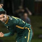 Keshav Maharaj bowls 19 Aug 2025 Emily Barker Getty Images