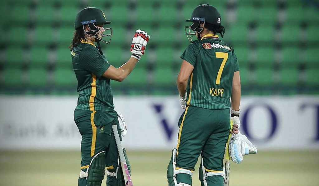 Tazmin Brits Marizanne Kapp 16 Sep 2025 @ProteasWomenCSA X