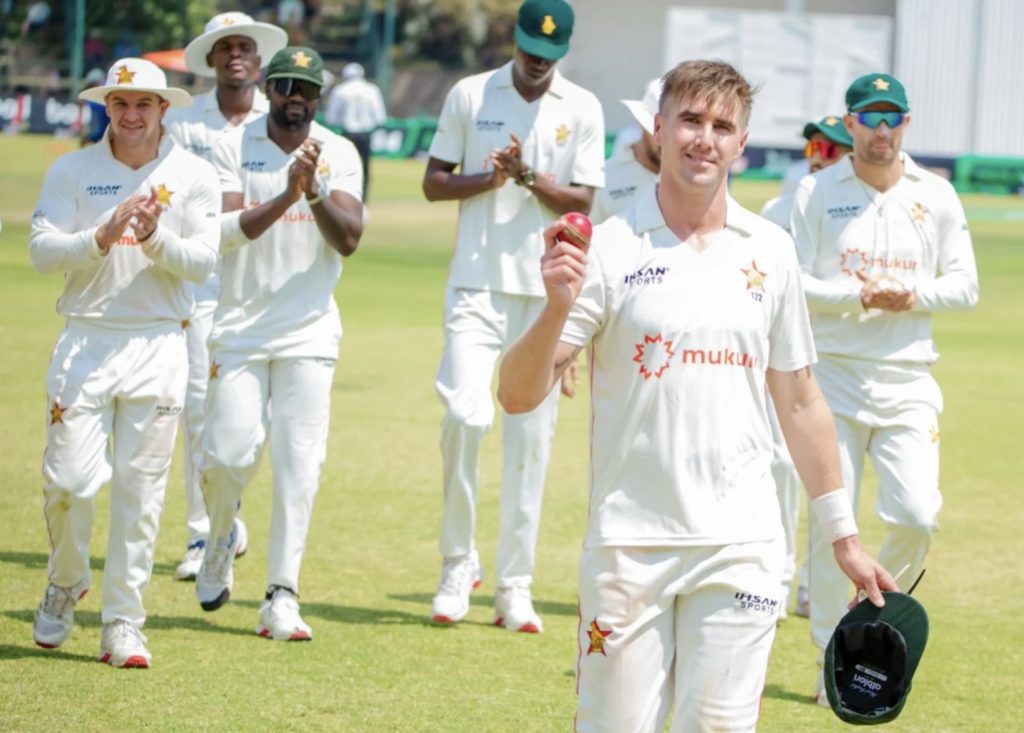 Brad Evans 20 Oct 2025 Zimbabwe Cricket