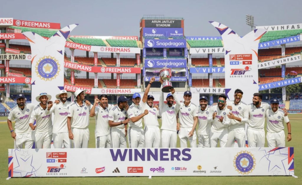 India 14 Oct 2025 @BCCI X