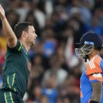 Josh Hazlewood Suryakumar Yadav 31 October 2025 Asanka Ratnayake Getty Images