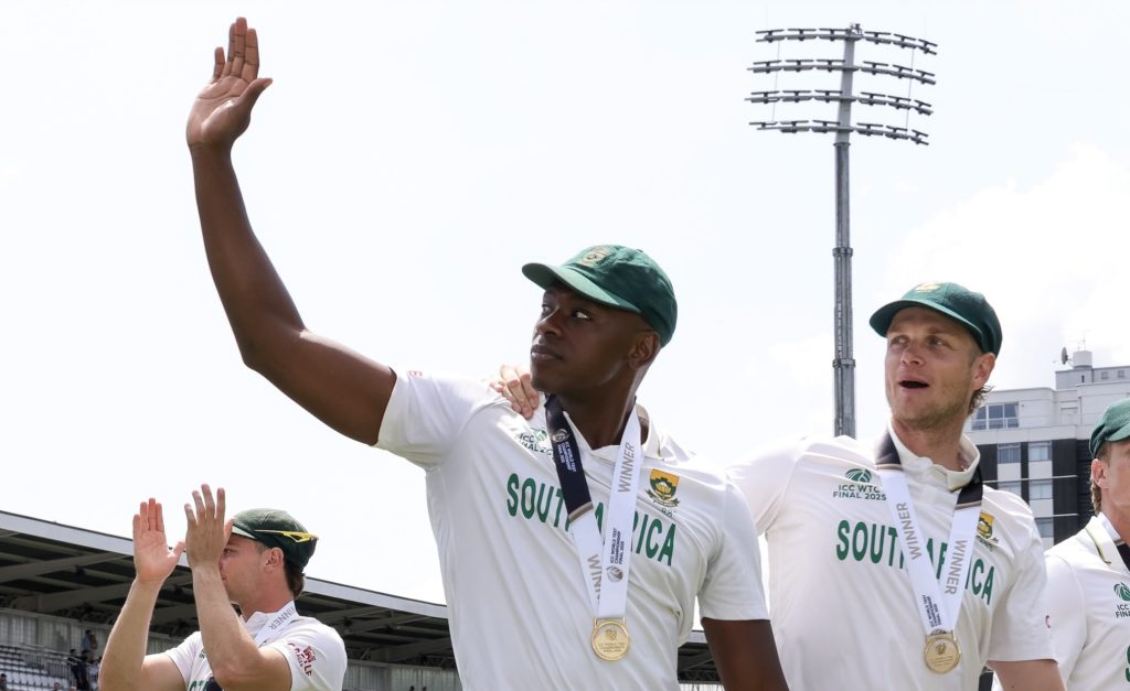Kagiso Rabada Corbin Bosch 14 June 2025 Paul Harding Getty Images