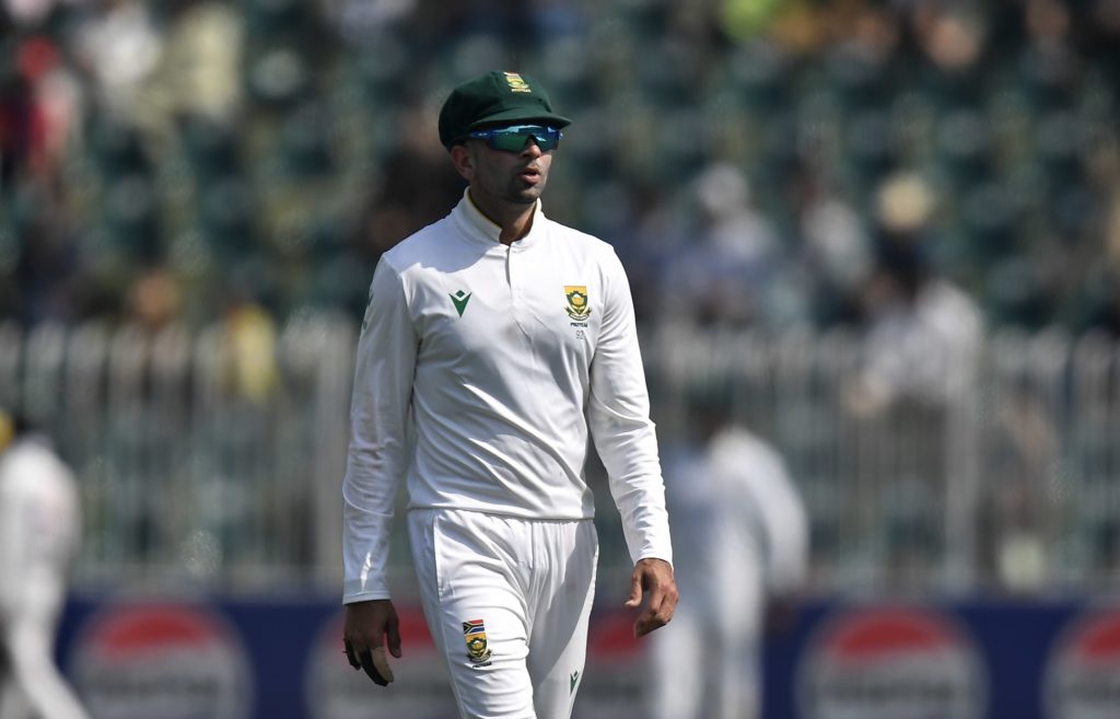 Keshav Maharaj field 20 Oct 2025 Sameer Ali Getty Images