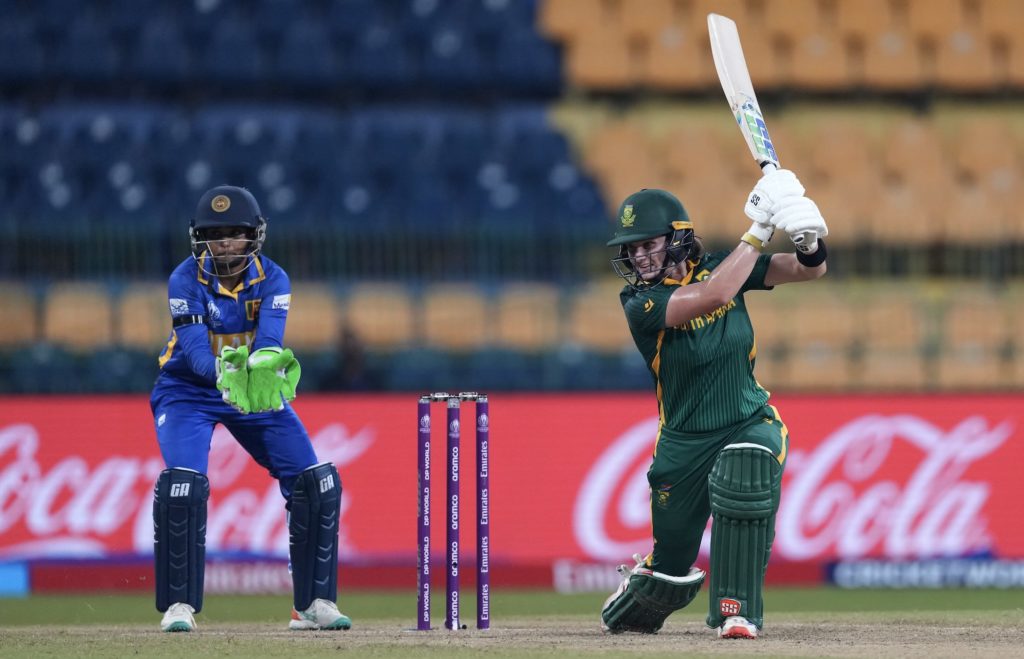 Laura Wolvaardt 17 Oct 2025 Sameera Peiris Getty Images
