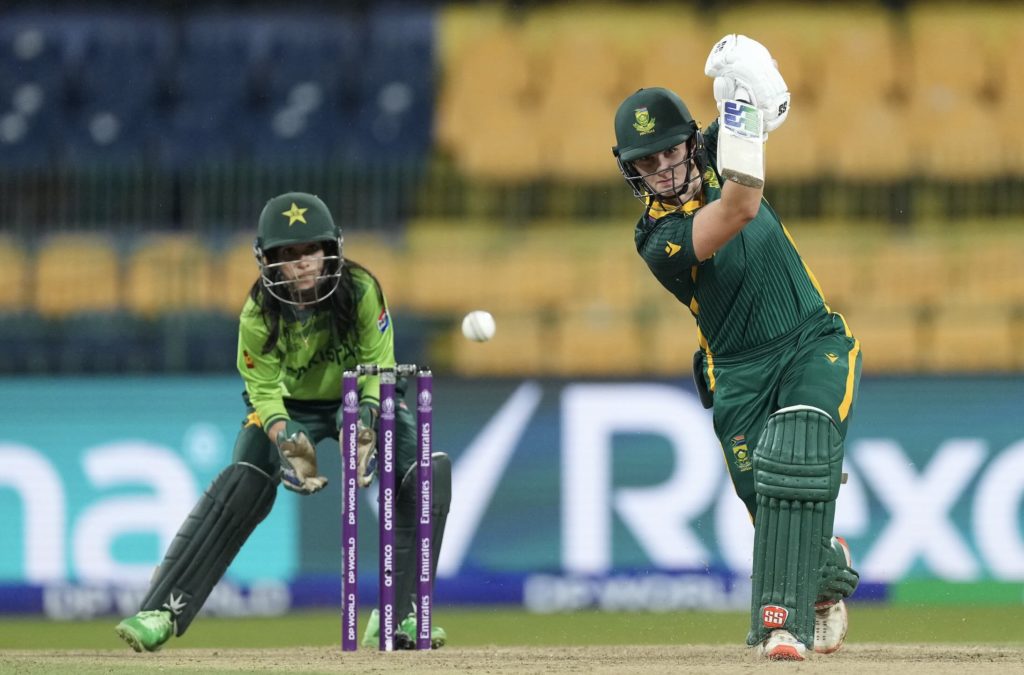 Laura Wolvaardt 21 Oct 2025 Sameera Peiris Getty Images