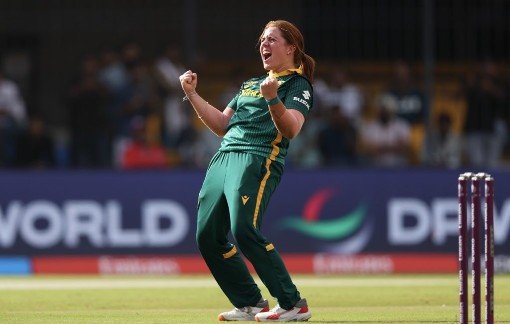 Nadine de Klerk 6 October 2025 Alex Davidson ICC via Getty Images