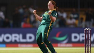 Nadine de Klerk 6 October 2025 Alex Davidson ICC via Getty Images