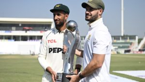 Shan Masood Aiden Markram Sameer Ali Getty Images