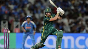 Laura Wolvaardt 2 Nov 2025 Pankaj Nangia Getty Images