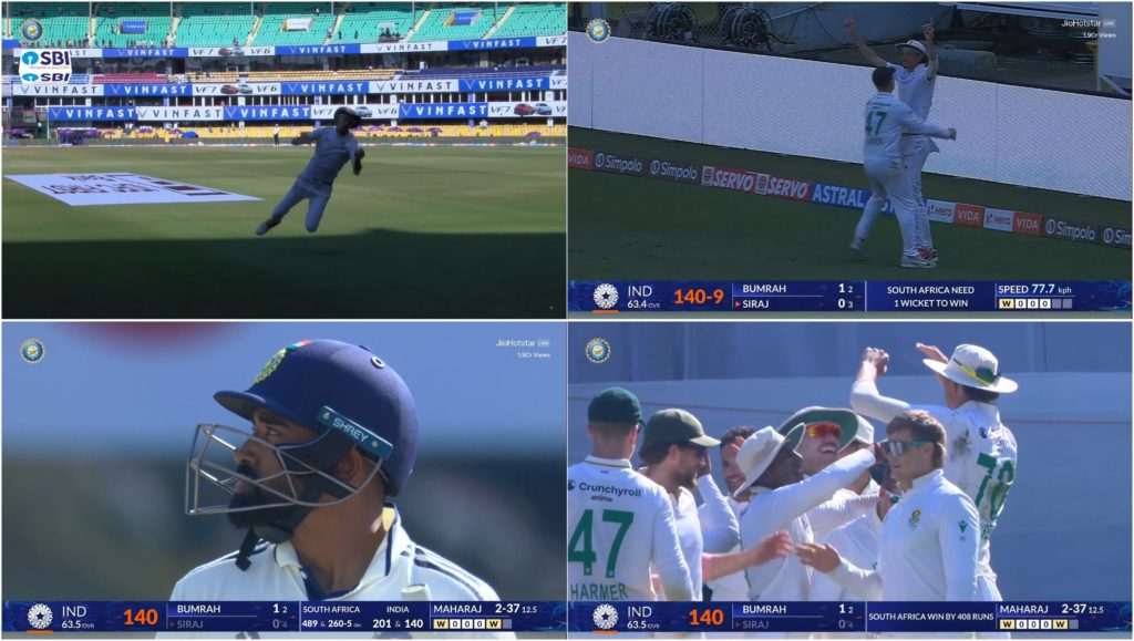 Watch: Jansen's incredible catch seals series win