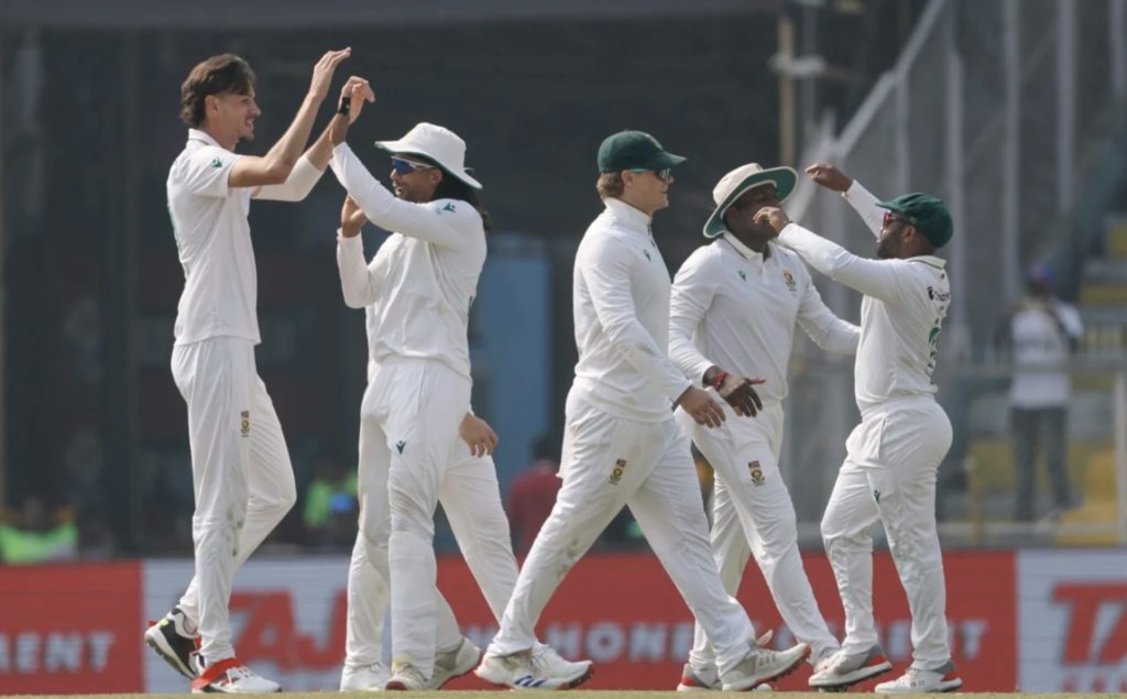 Marco Jansen wicket 24 Nov 2025 BCCI