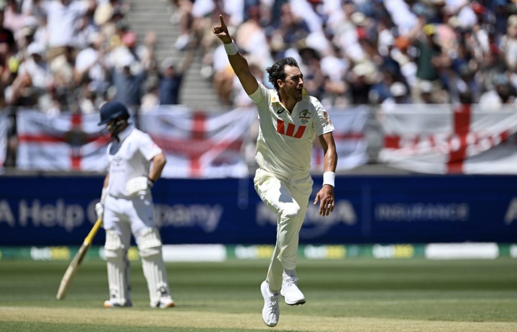 Mitchell Starc 21 Nov 2025 Gareth Copley Getty Images