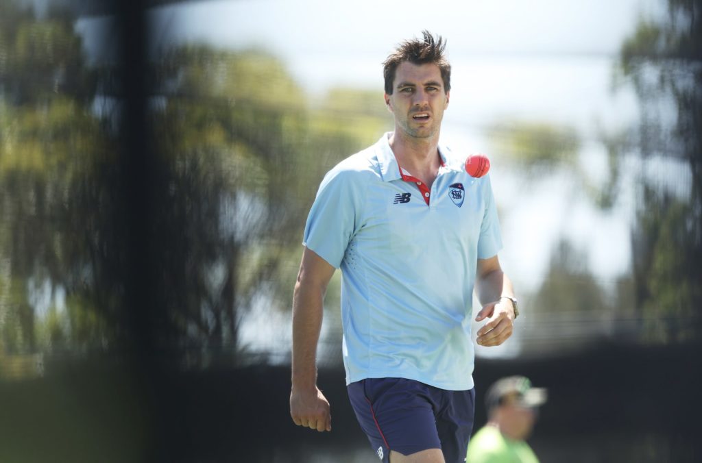 Pat Cummins pink ball 25 Nov 2025 Mark Metcalfe Getty Images