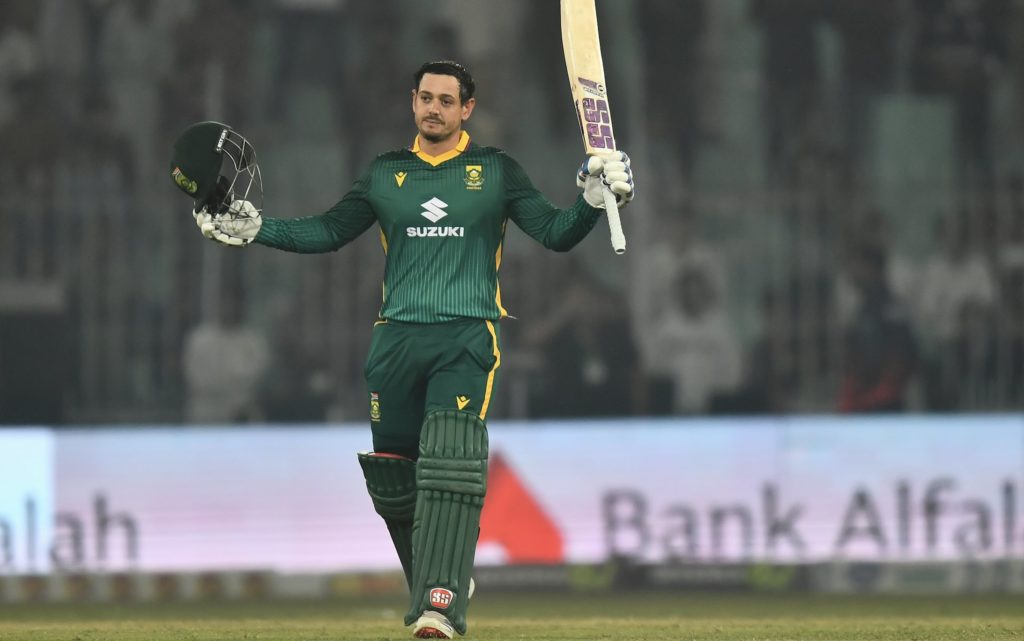 Quinton de Kock century 6 November 2025 Muhammad Sameer Ali Getty Images