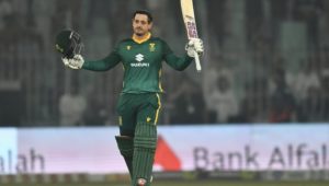 Quinton de Kock century 6 November 2025 Muhammad Sameer Ali Getty Images