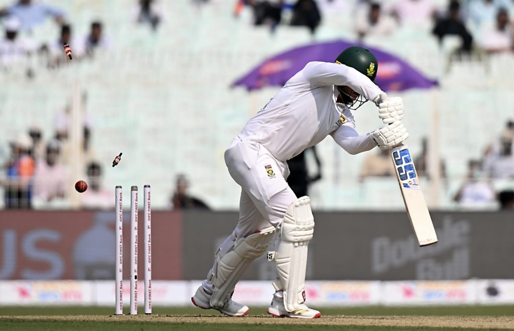 Ryan Rickelton Jasprit Bumrah 14 November 2025 Prakash Singh Getty Images