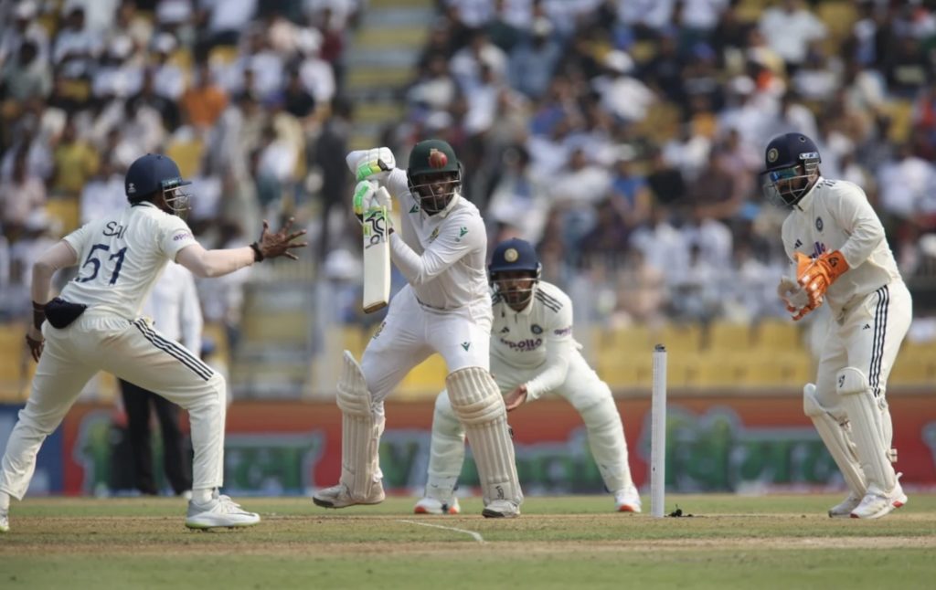 Senuran Muthusamy batting 23 Nov 2025 BCCI