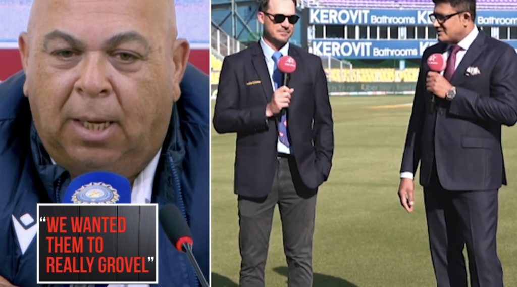 Steyn Kumble Shukri Conrad grovel comment