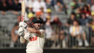 Travis Head bats 22 Nov 2025 Cameron Spencer Getty Images