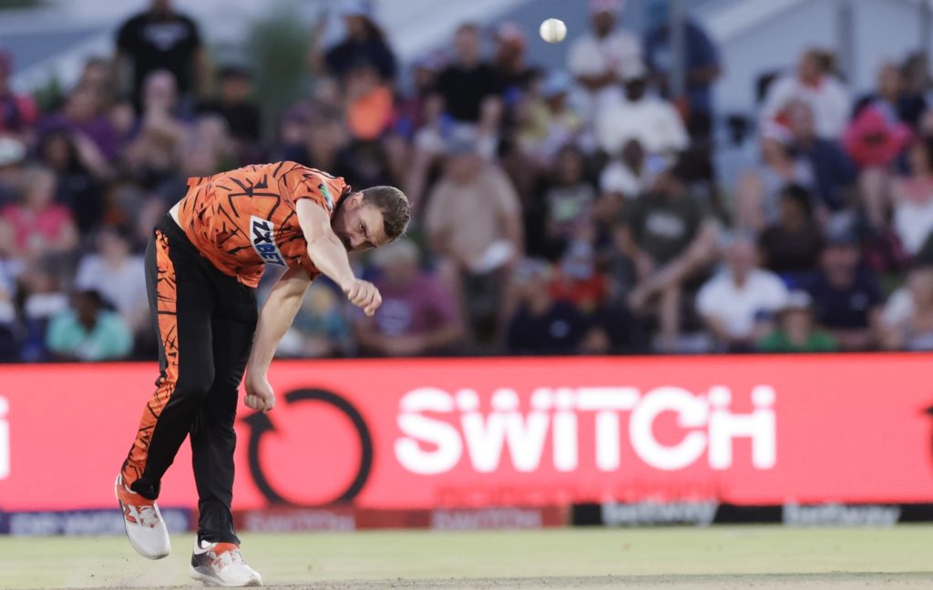 Anrich Nortje bowls 27 December 2025 Sportzpics