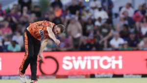 Anrich Nortje bowls 27 December 2025 Sportzpics