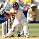 ADELAIDE, AUSTRALIA - DECEMBER 18: Ben Stokes of England bats during day two of the Third Test Match in the 2025-26 Ashes Series between Australia and England at Adelaide Oval on December 18, 2025 in Adelaide, Australia. (Photo by Robert Cianflone/Getty Images)