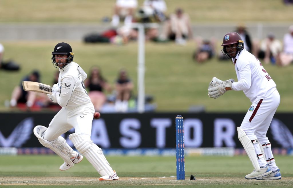 Devon Conway bats 21 Dec 2025 Phil Walter Getty Images