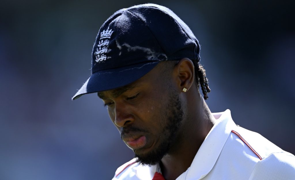 Jofra Archer dejected 20 Dec 2025 Gareth Copley Getty Images
