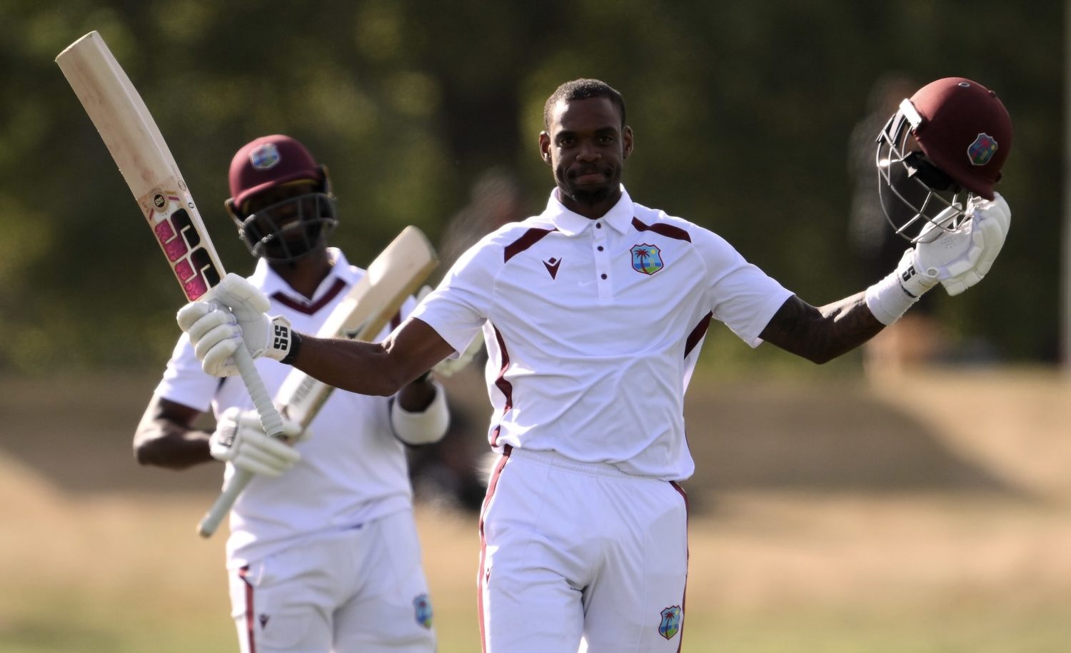 Greaves double ton earns Windies draw