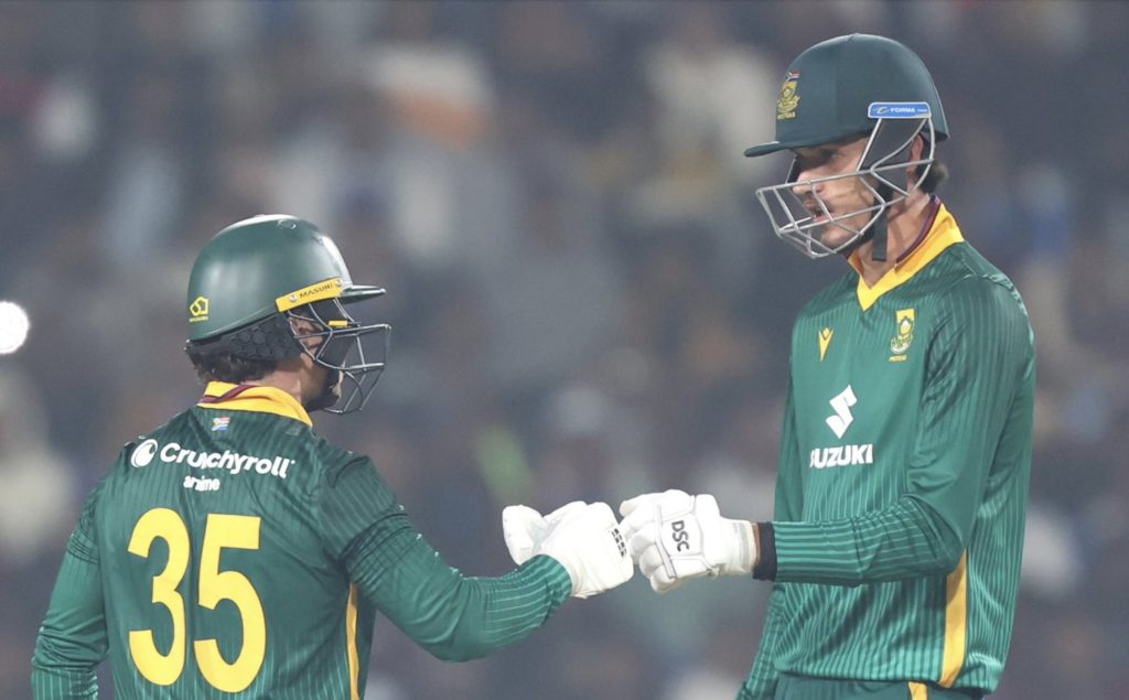 Matthew Breetzke Marco Jansen 3 Dec 2025 @ProteasMenCSA X