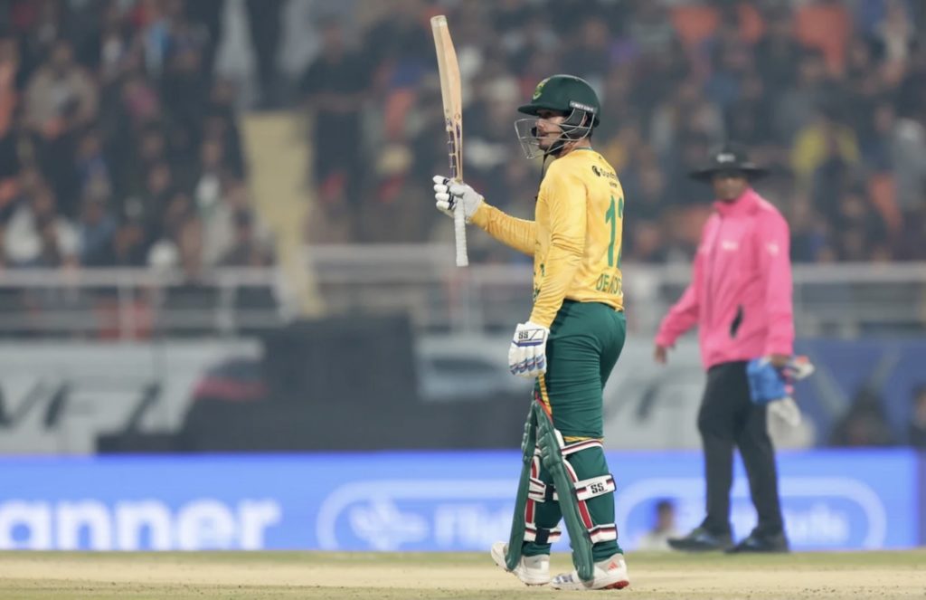 Quinton de Kock 11 Dec 2025 BCCI