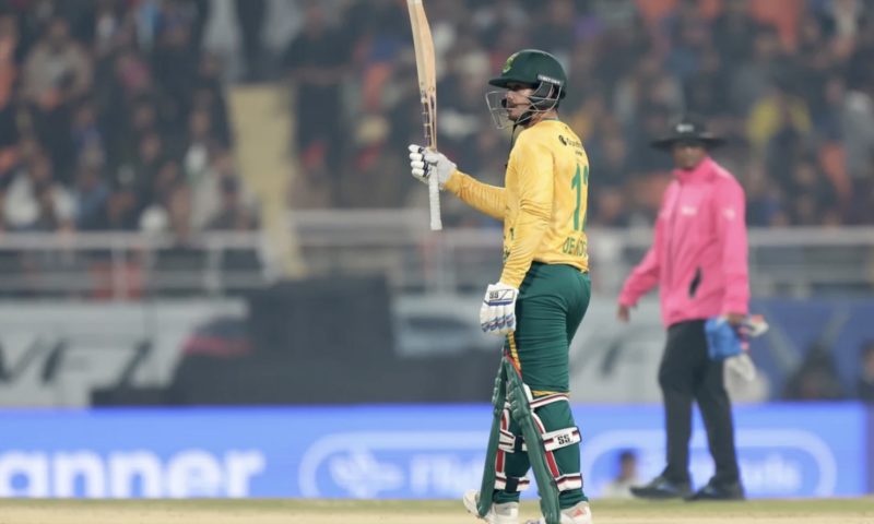 Quinton de Kock 11 Dec 2025 BCCI