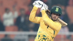Quinton de Kock bats 12 Dec 2025 BCCI