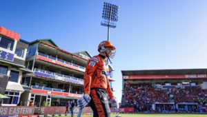 Quinton de Kock walks out 29 December 2025 Jacobus Nel SA20