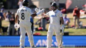 Tom Latham Rachin Ravindra 4 Dec 2025 Joe Allison Getty Images