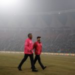 Umpires fog Lucknow 17 Dec 2025 BCCI