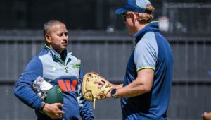 Usman Khawaja Andrew McDonald 16 Dec 2025 Mark Brake Getty Images
