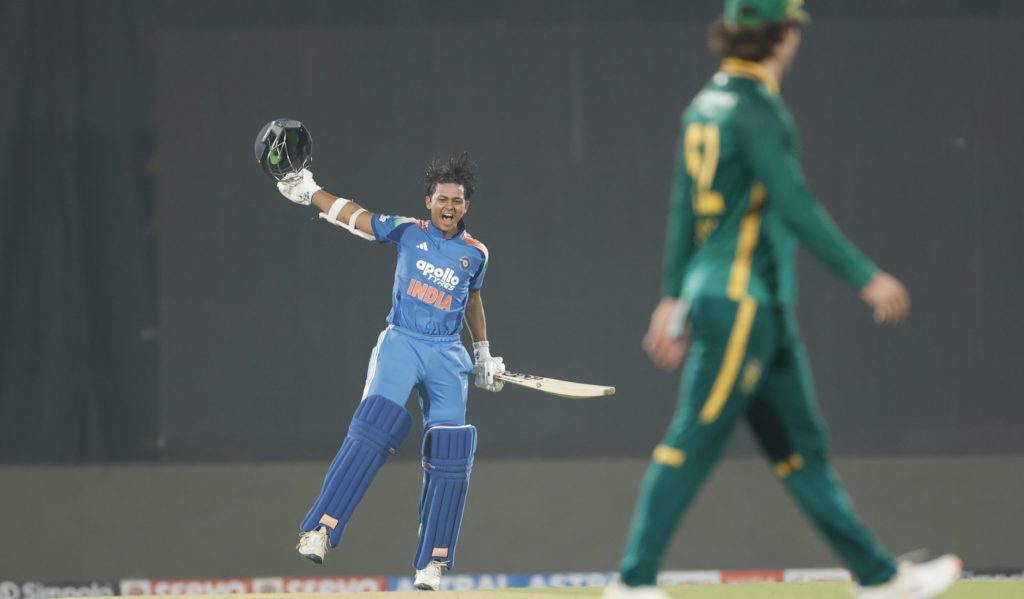 Yashasvi Jaiswal 100 6 Dec 2025 BCCI