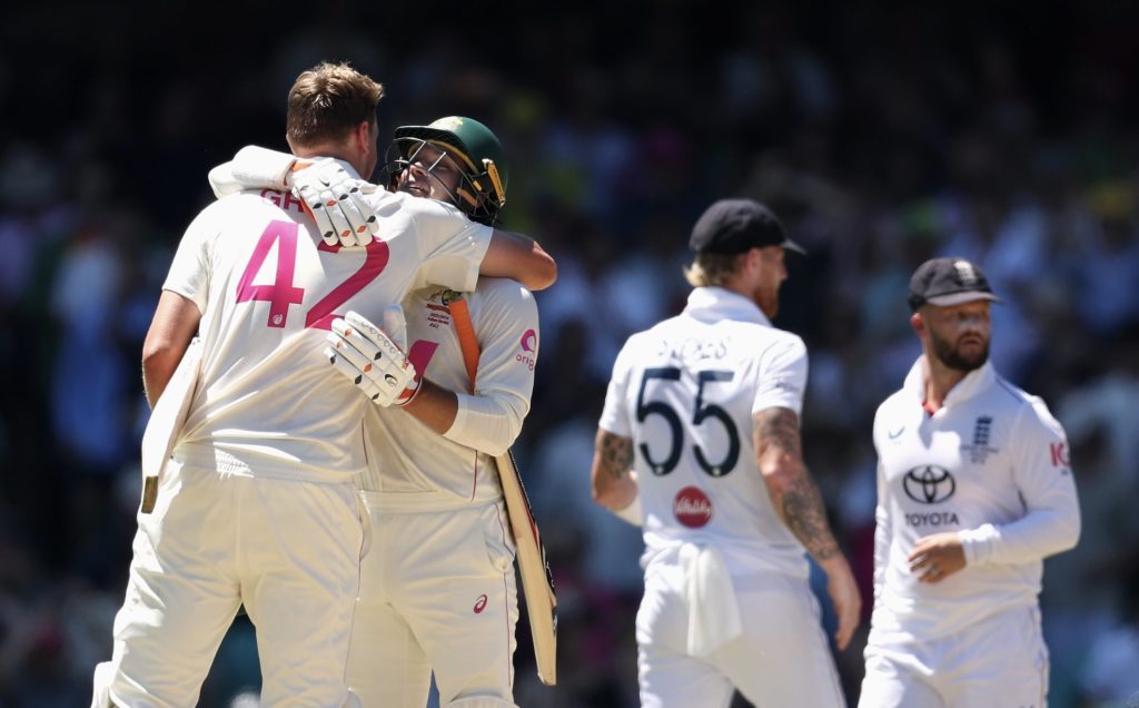 Alex Carey Cameron Green 8 Jan 2026 Cameron Spencer Getty Images