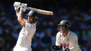 Jacob Bethell batting 7 Jan 2026 Darrian Traynor Getty Images