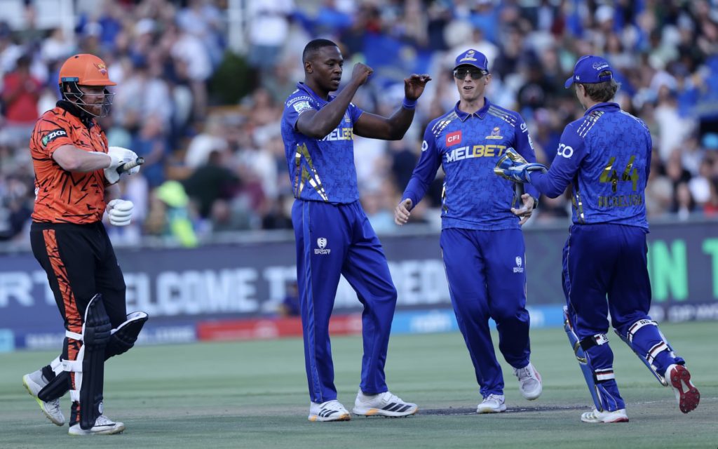 Kagiso Rabada Jonny Bairstow 16 January 2026 Ron Gaunt Sportzpics